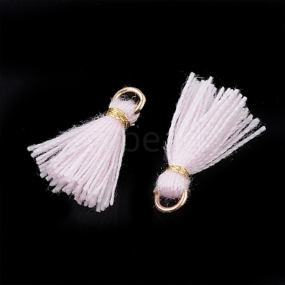 Polycotton(Polyester Cotton) Tassel Pendant Decorations X-FIND-S281-38-1