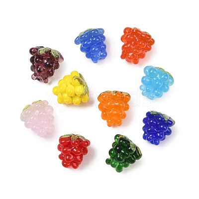 Handmade Lampwork Beads LAMP-F042-05-1