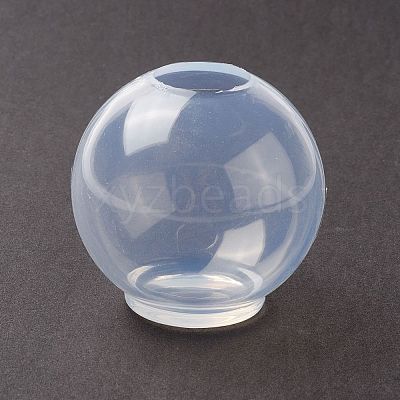 DIY Round Crystal Ball Display Decoration Silicone Molds X-DIY-F107-01D-1