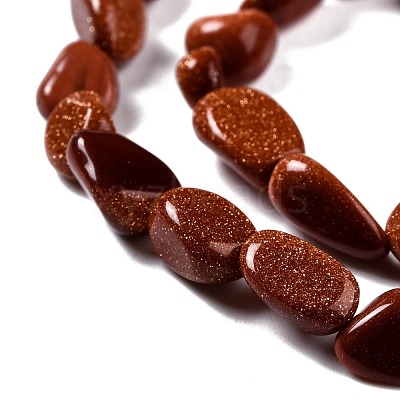 Synthetic Goldstone Beads Strands G-G018-14A-1