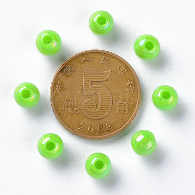 Opaque Acrylic Beads MACR-S370-D6mm-A06-1