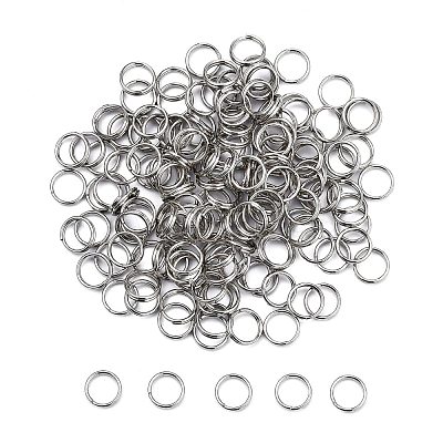 Tarnish Resistant 304 Stainless Steel Split Rings STAS-M216-09-1