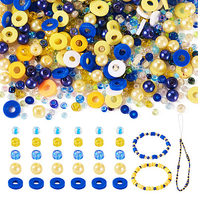 DIY Beads Jewelry Making Finding Kits DIY-TAC0009-10E-1