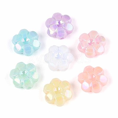 Opaque Acrylic Beads OACR-N150-11-1