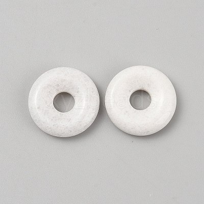 Natural White Jade Pendants G-WH0016-53G-1