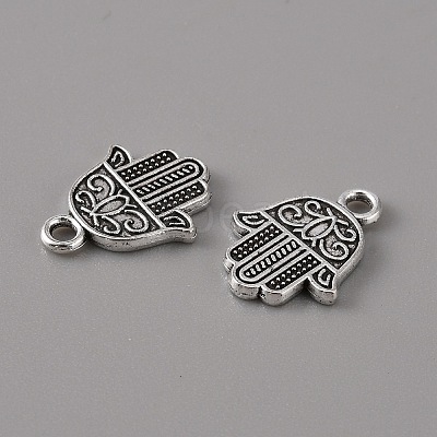 Tibetan Style Alloy Pendants PALLOY-WH0101-07AS-1