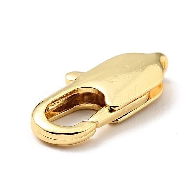 Brass Lobster Claw Clasps KK-G416-14G-1