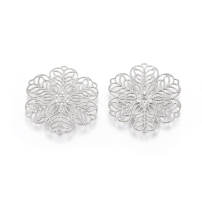 Tarnish Resistant 304 Stainless Steel Filigree Joiners STAS-G192-15P-1