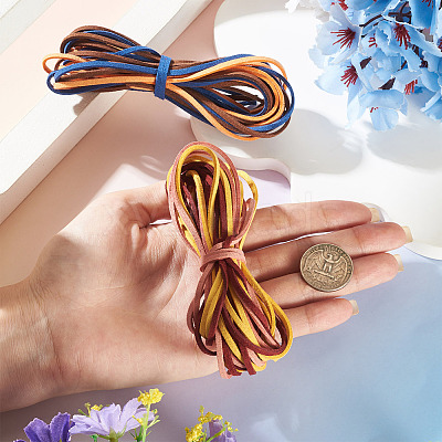 2 Bundles Faux Suede Cord Sets LW-TA0001-08B-1