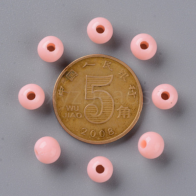 Opaque Acrylic Beads MACR-S370-C6mm-A12-1