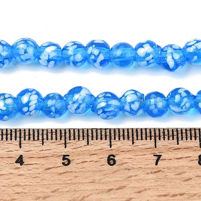 Handmade Lampwork Beads Strands LAMP-H071-01A-10-1