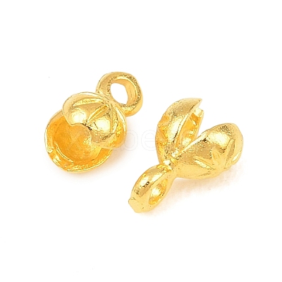 Brass Bead Tips KK-N0002-04G-1