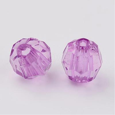 Transparent Acrylic Beads DB8mmC-06-1