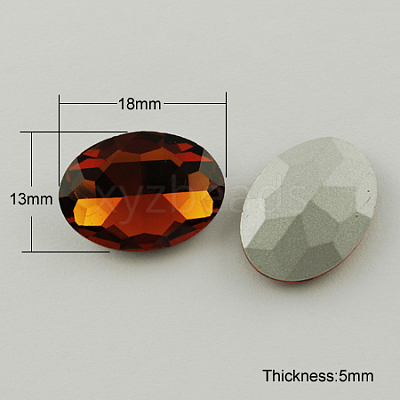 Glass Pointed Back Rhinestone RGLA-Q012-9-1
