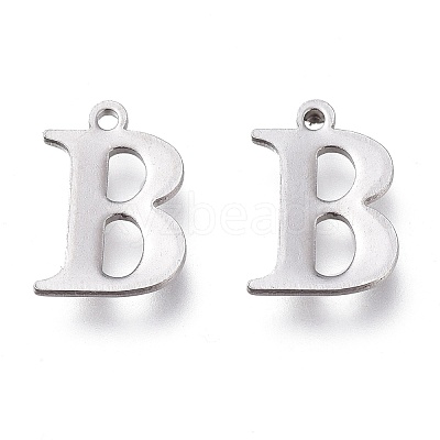 Tarnish Resistant 304 Stainless Steel Charms STAS-H112-B-P-1