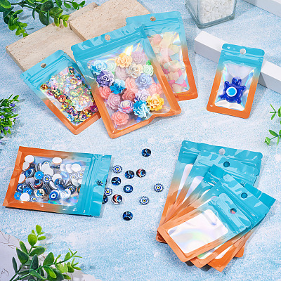 50Pcs 5 Styles Plastic Resealable Bag OPP-TA0001-20-1