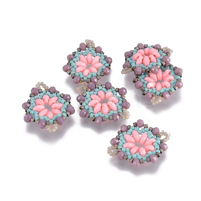 MIYUKI & TOHO Handmade Japanese Seed Beads Links SEED-E004-H17-1