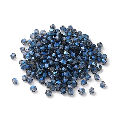 Electroplate Glass Beads GGLA-Z004-02B-1