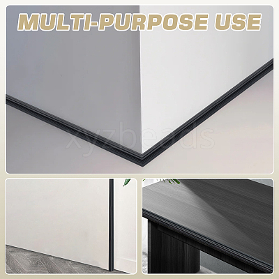 4M TPE Self-adhesive Anti-collision Strips AJEW-WH0609-412B-1