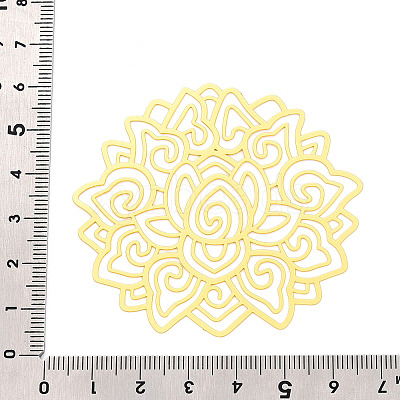 Brass Cabochons KKC-T003-04G-1