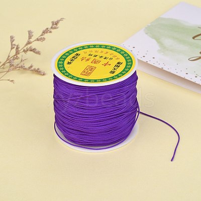 Braided Nylon Thread NWIR-R006-0.8mm-676-1