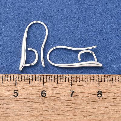 Brass Earring Hooks LS-KK-H502-11S-01-1