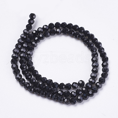 Opaque Glass Beads Strands EGLA-F120-NC04-1