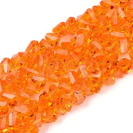 Transparent Glass Beads Strands GLAA-N018-4mm-07-1