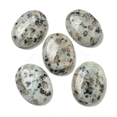 Natural Sesame Jasper Cabochons G-C115-01B-29-1