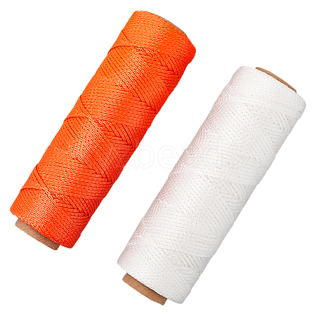 2 Colors Flat Nylon Braided Cords NWIR-GF0001-05-1