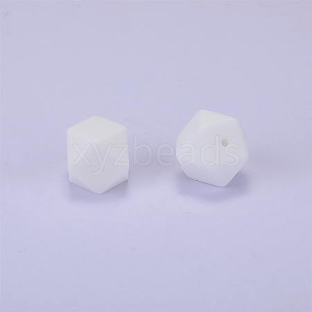 Hexagonal Silicone Beads SI-JX0020A-29-1