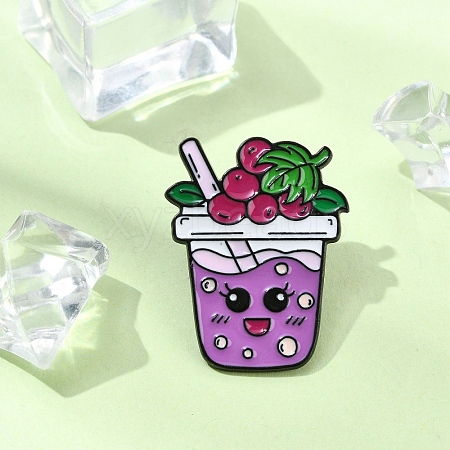 Tea Drinks Enamel Pins JEWB-Q005-01B-1