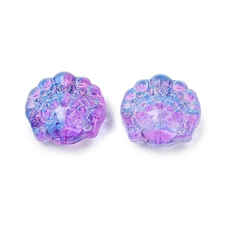 Transparent Glass Beads DGLA-E004-11F-1
