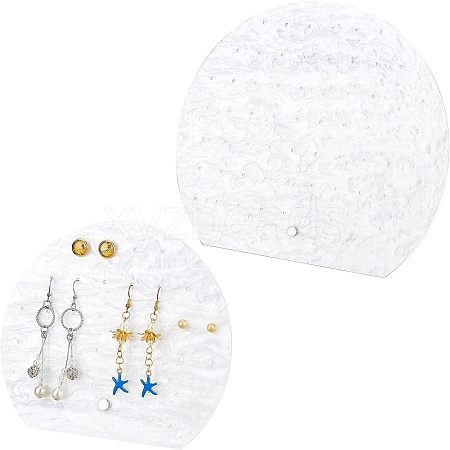 FINGERINSPIRE 2 Sets 2 Styles Detachable OPaque Acrylic Earring Display Stands EDIS-FG0001-52-1