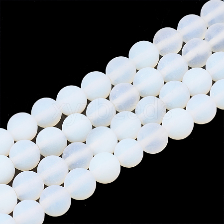 Opalite Beads Strands X-G-T106-337-1