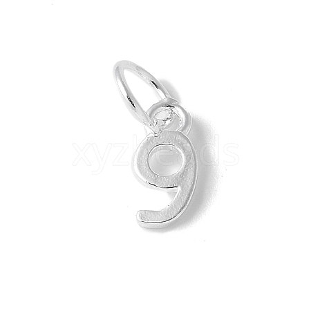 925 Sterling Silver Figure Charms STER-M093-05S-09-1