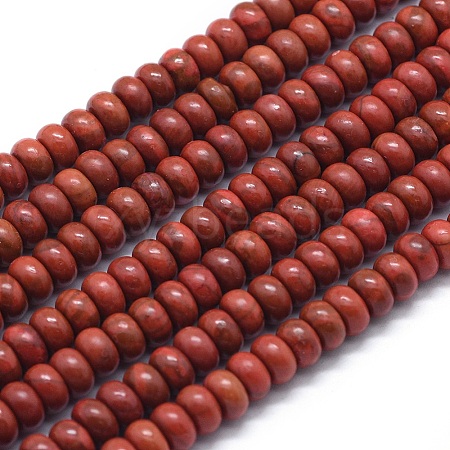 Natural Red Jasper Beads Strands G-E507-21A-1