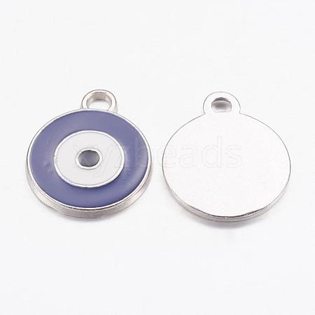 Zinc Alloy Enamel Pendants ENAM-S001-3-1