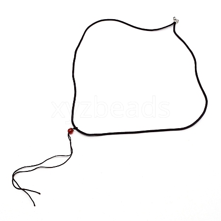 Nylon Pendant Cord Loops NWIR-WH0012-02B-1