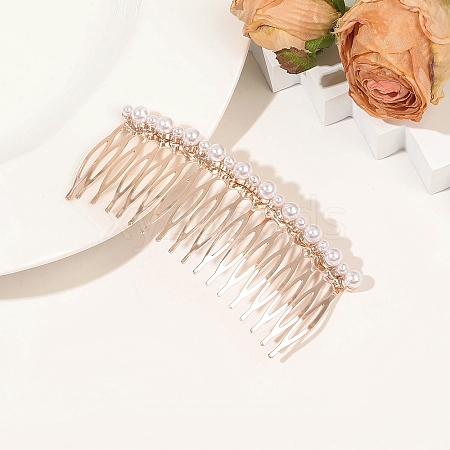 Alloy Hair Combs PW-WG713EE-04-1