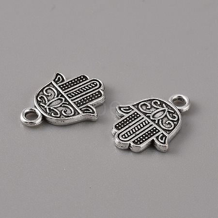 Tibetan Style Alloy Pendants PALLOY-WH0101-07AS-1