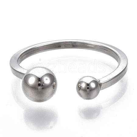 Alloy Cuff Rings RJEW-T009-09P-1