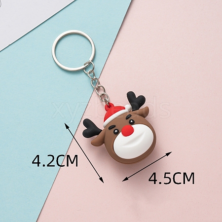 PVC Plastic Keychain PW-WG3A7B9-11-1