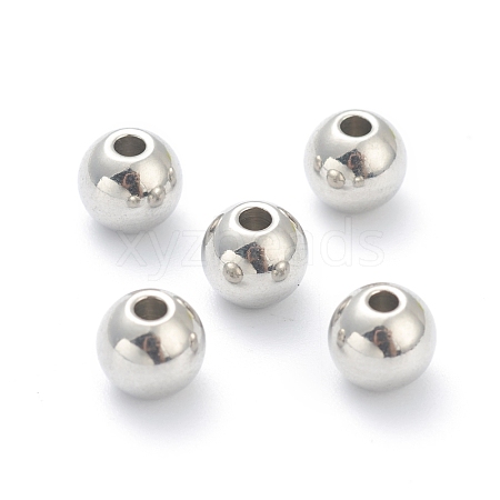 Non-Tarnish 202 Stainless Steel Beads STAS-I180-04D-P-1