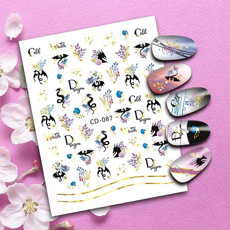 Cartoon Nail Art Stickers Decals PW-WG21559-01-1