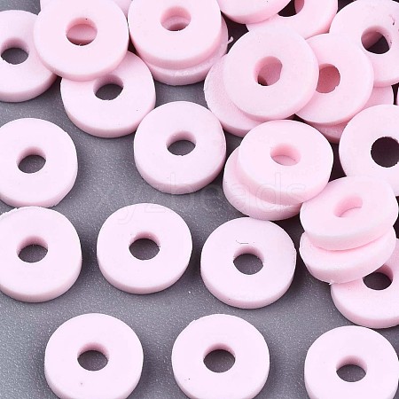 Handmade Polymer Clay Beads X-CLAY-Q251-8.0mm-33-1