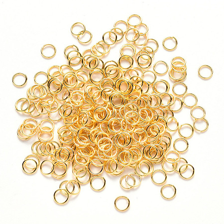 Brass Jump Rings KK-S358-001G-1