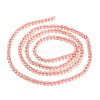 Transparent Glass Beads Strands GLAA-H021-04-27-4