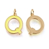 Brass Enamel Pendants KK-R139-02Q-2