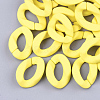 Spray Painted Acrylic Linking Rings ACRP-S675-05B-1